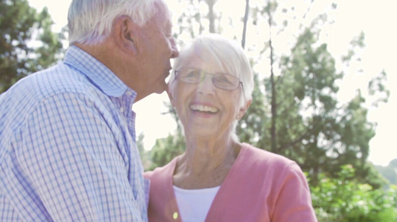 Elderly Care Happy Senior Couple