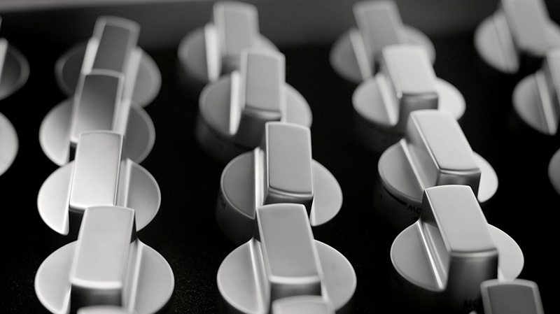 Miele Knobs Detail